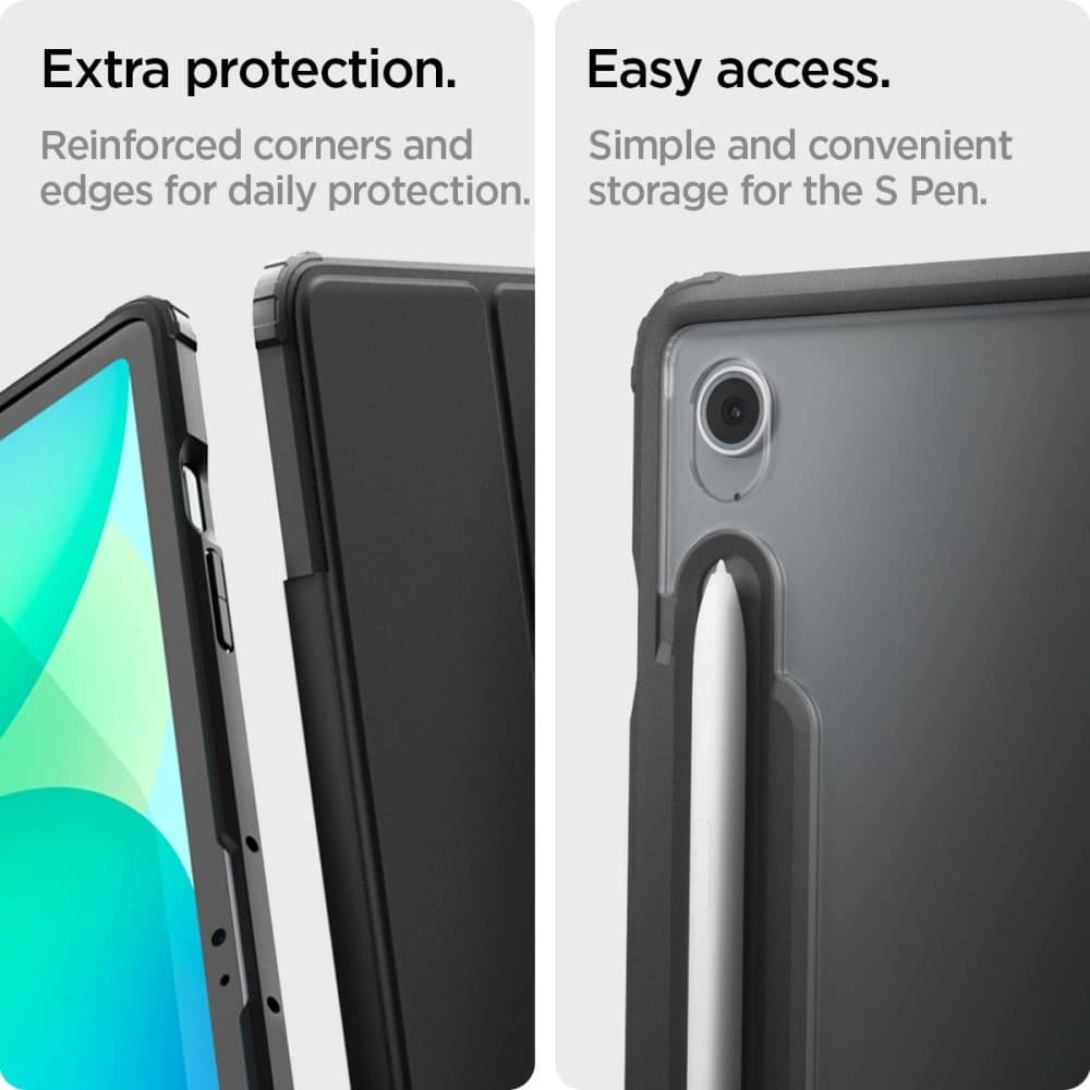Spigen Ultra Hybrid Pro Samsung Galaxy Tab S10 FE+ Plus 13.1 X620 / X626b Black - 16
