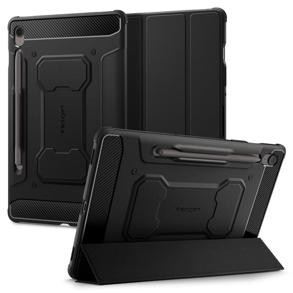 Spigen Rugged Armor Pro Samsung Galaxy Tab S10 FE+ Plus 13.1 X620 / X626b Black - 1