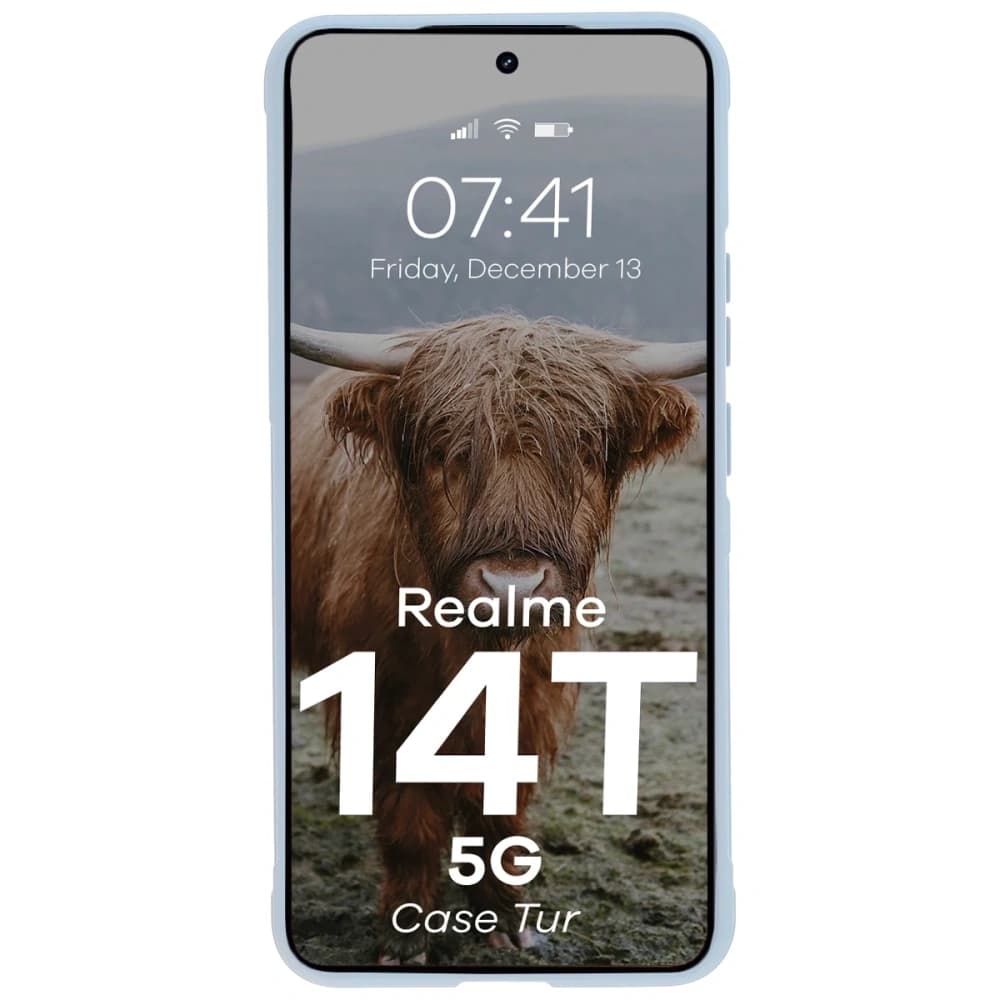 Bizon tok Tur Realme 14T 5G világoskék - 5