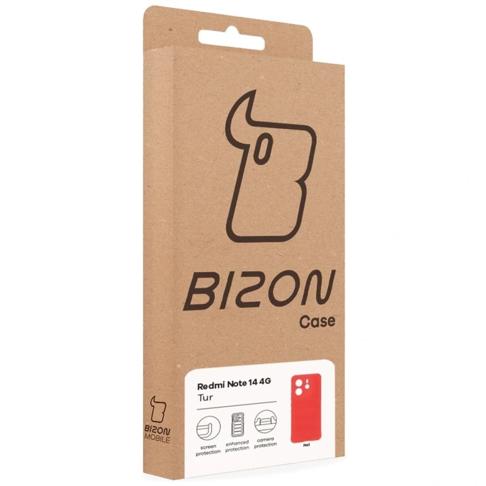 Bizon Case Tur Xiaomi Redmi Note 14 4G rot - 8