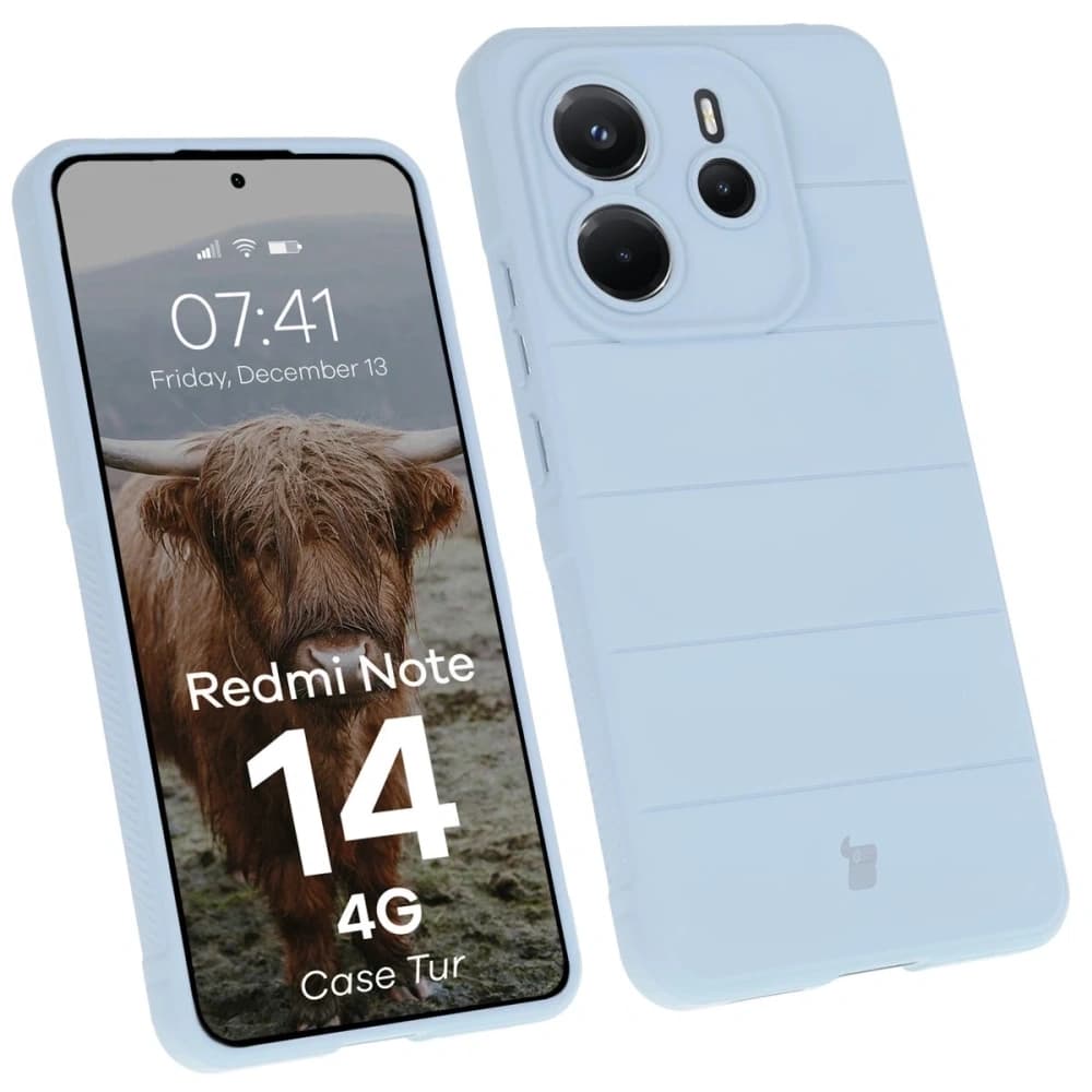 Bizon Case Tur Xiaomi Redmi Note 14 4G hellblau - 1