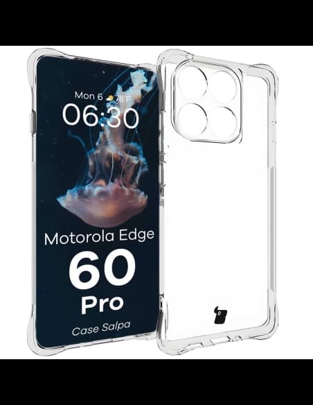 Bizon Case Salpa Motorola Edge 60 Pro průhledný