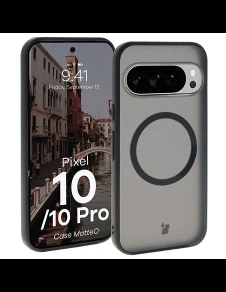 Bizon Case MatteO Magnetic Pixel 10 / 10 Pro smoky black