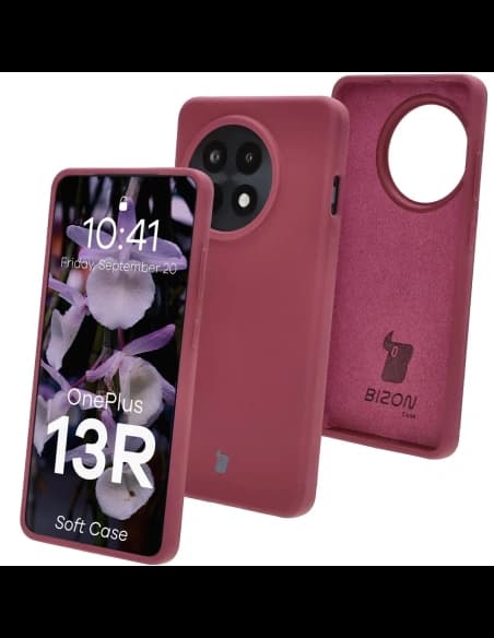 Bizon Soft Case OnePlus 13R dark purple