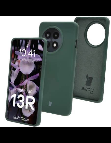 Bizon Soft Case OnePlus 13R dark green