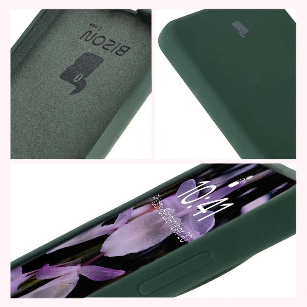 Bizon Soft Case OnePlus 13R dunkelgrün - 6