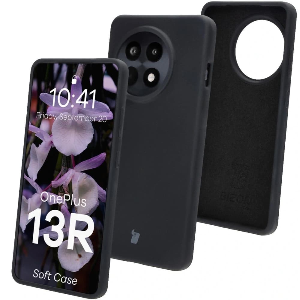 Bizon Soft Case OnePlus 13R schwarz - 1