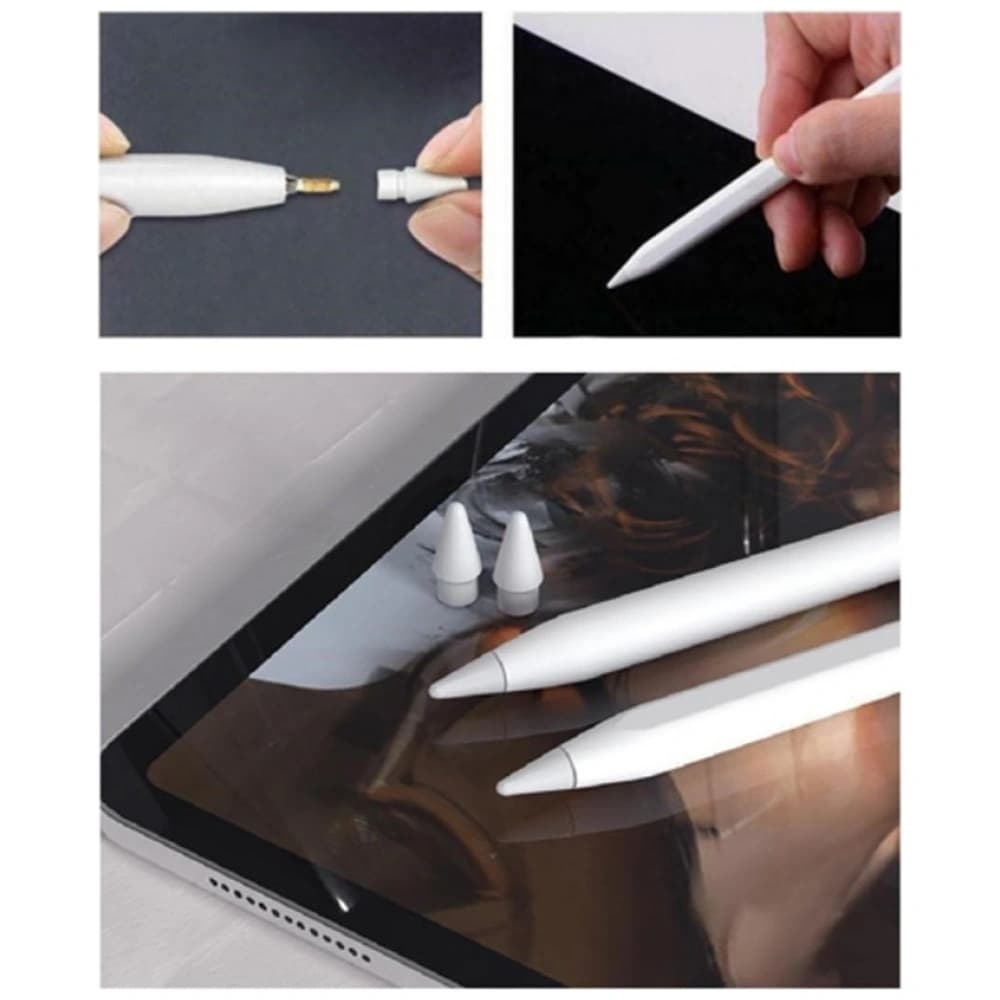 4smarts vârfuri interschimbabile pentru Apple Pencil (1st și 2nd generație), Apple Pencil USB-C, 4smarts Pencil Pro 2 și 3 - 3