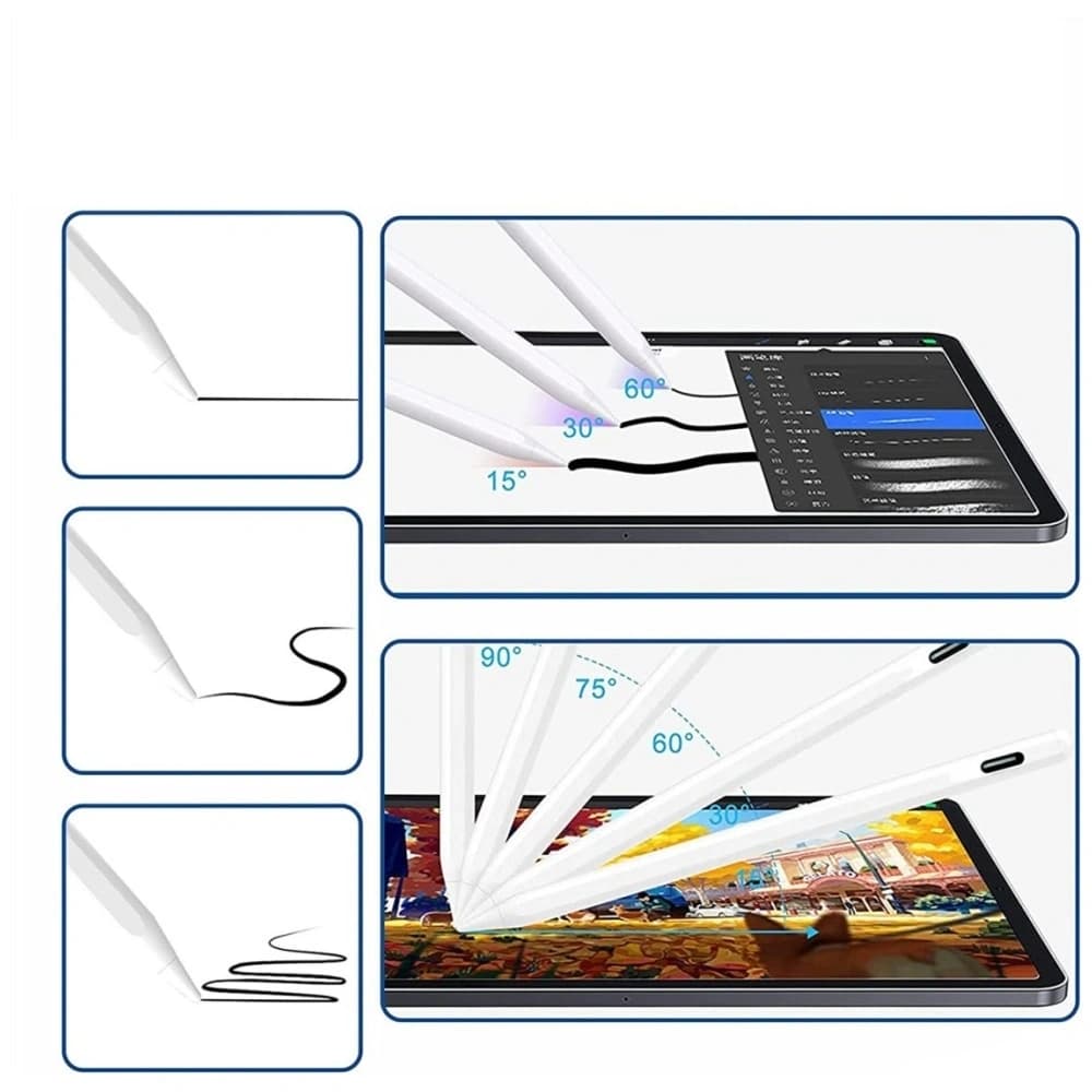 4smarts vârfuri interschimbabile pentru Apple Pencil (1st și 2nd generație), Apple Pencil USB-C, 4smarts Pencil Pro 2 și 3 - 4