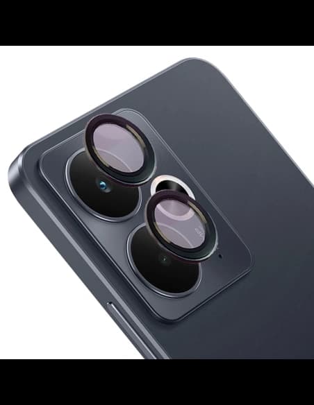 Bizon Glass Snap Lencse Realme 14 5G / 14T 5G fekete keret