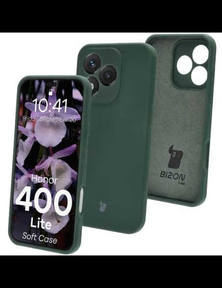Bizon Soft Case Honor 400 Lite 5G dark green