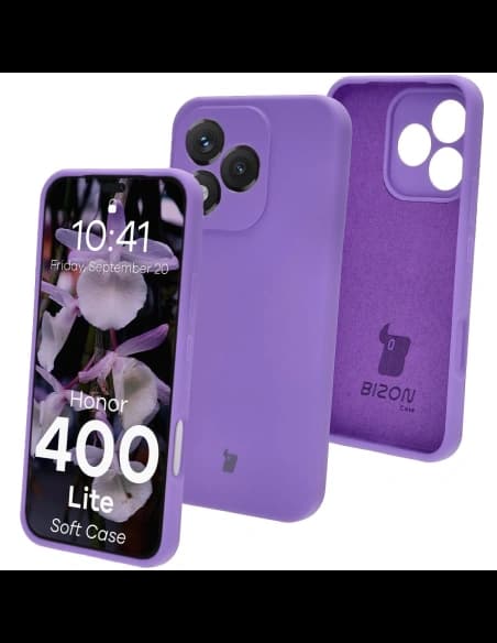 Bizon Soft Case Honor 400 Lite 5G purple