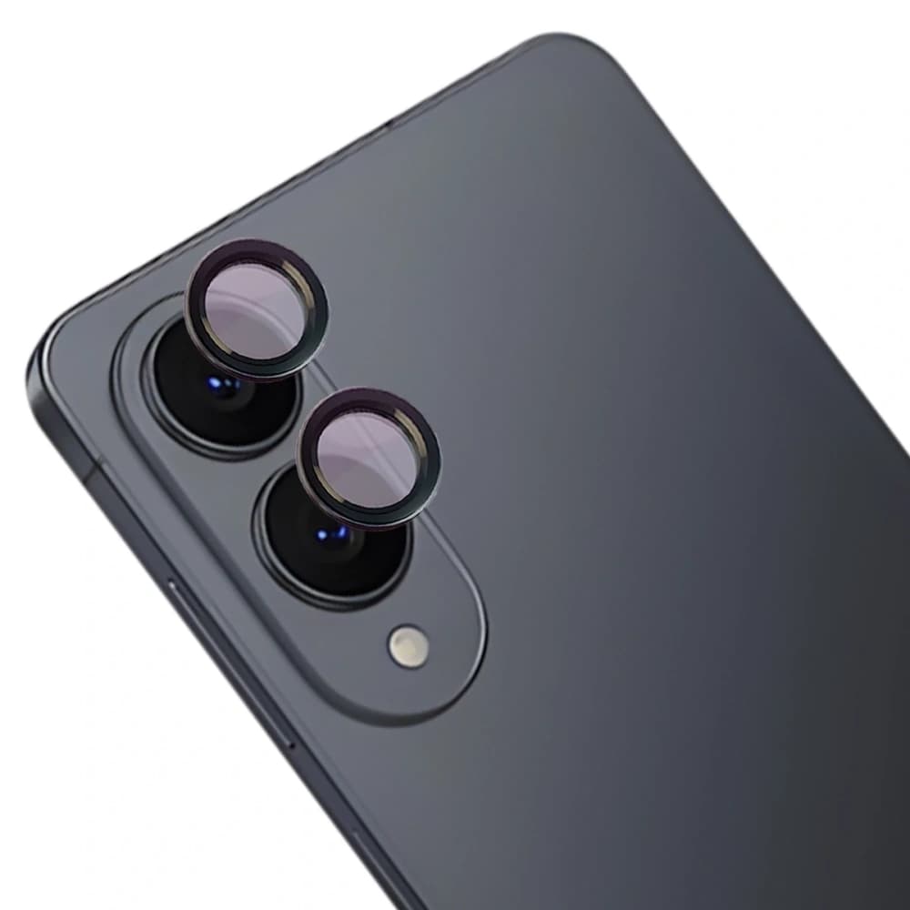 Bizon Glass Snap Lens Samsung Galaxy S25 Edge černý rám - 1