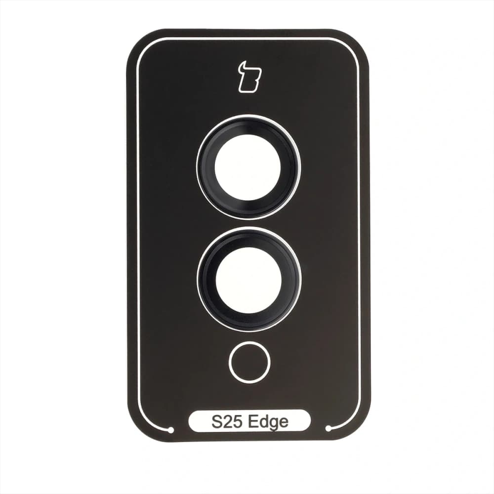 Bizon Glass Snap Lens Samsung Galaxy S25 Edge černý rám - 2