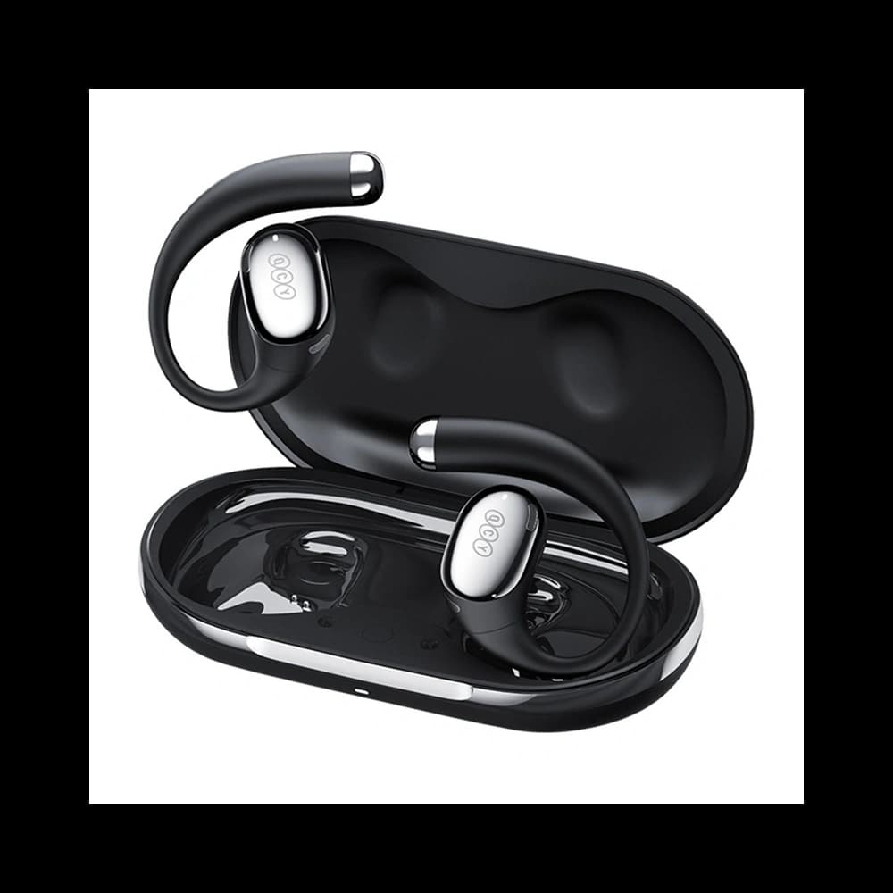 QCY Crossky R70 Bluetooth 6.0 Klipová bezdrátová sluchátka černá - 1
