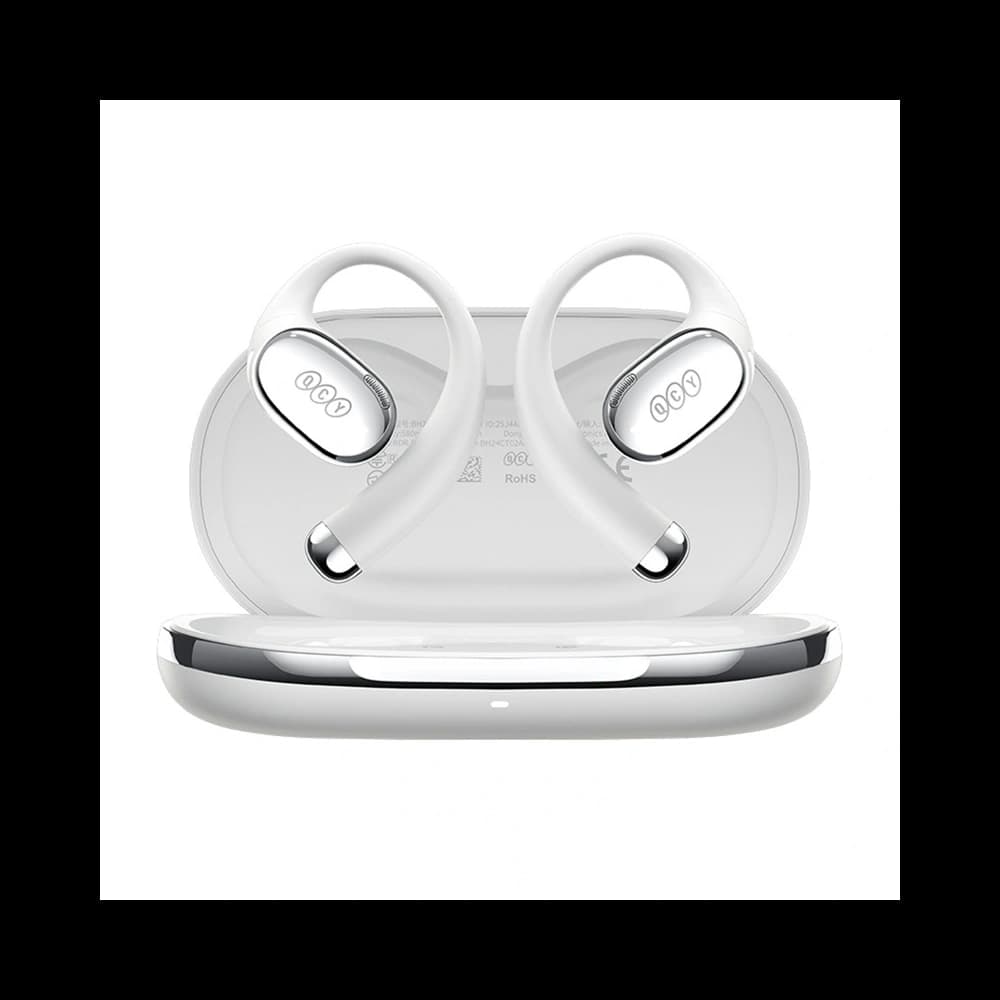 Căști wireless QCY Crossky R70 Bluetooth 6.0 cu clip gri - 1
