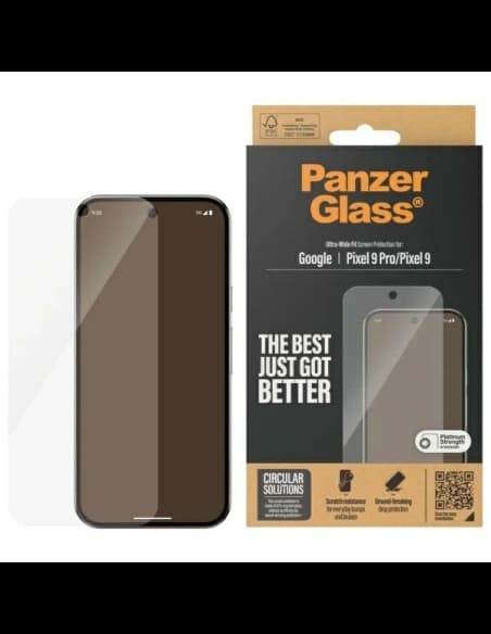 Szkło ochronne PanzerGlass Ultra-Wide Fit Google Pixel 9 / 9 Pro
