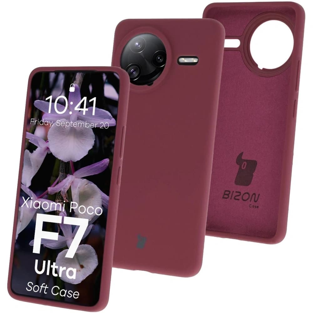 Bizon Soft Case Xiaomi POCO F7 Ultra dark purple - 1