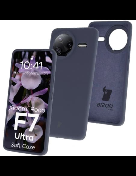 Bizon Soft Case Xiaomi POCO F7 Ultra dunkelblau