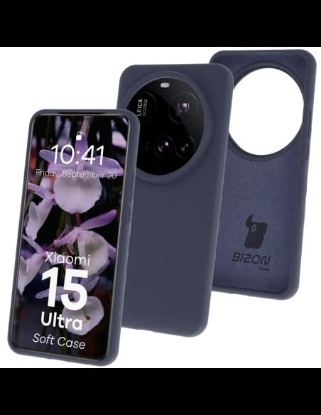Bizon Soft Case Xiaomi 15 Ultra tmavě modrý
