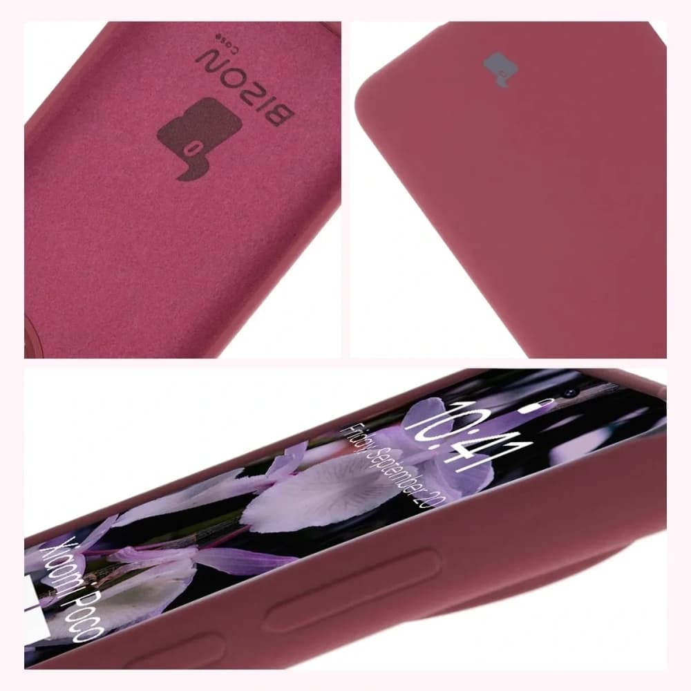 Husă Bizon Soft pentru Xiaomi POCO F7 Pro violet închis - 6