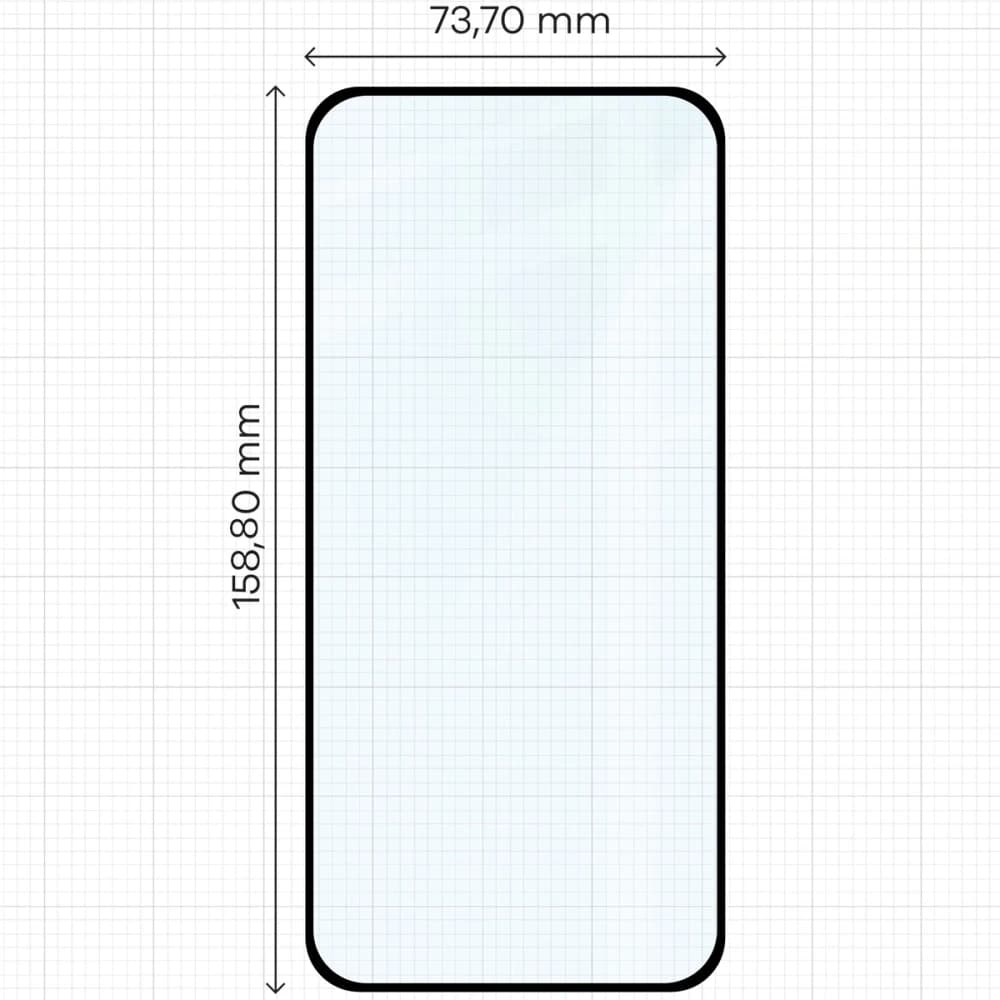 Bizon Edge 3D Pack 2x tempered glass + 1x lens protection Honor Magic7 Pro - 2