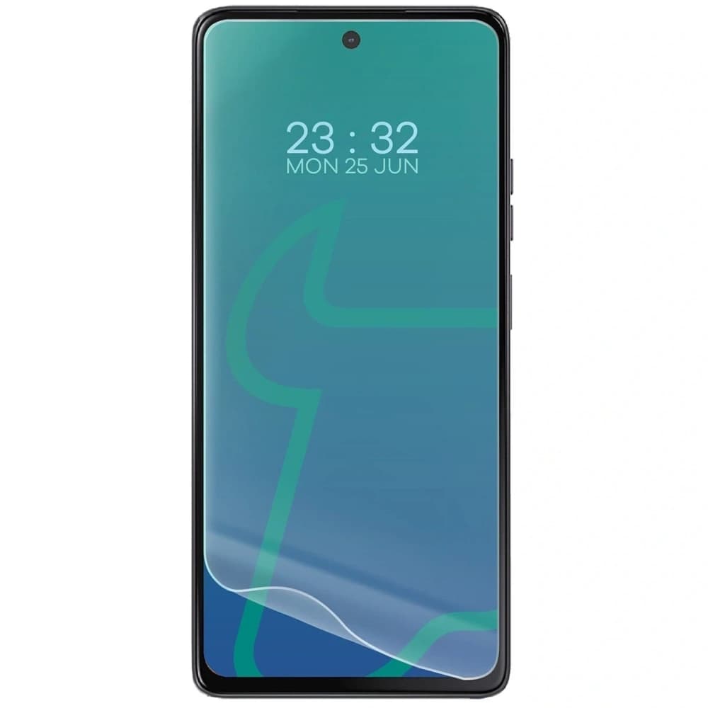 Bizon Case Clear Pack carcasă flexibilă + 2x folie de protecție pentru ecran Motorola Moto G75 5G - 8