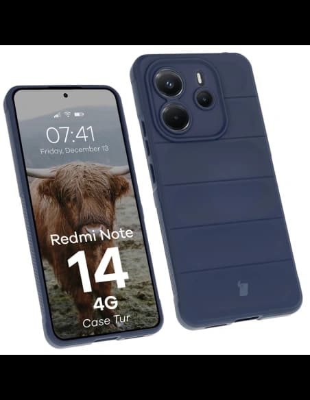 Bizon tok Tur Xiaomi Redmi Note 14 4G sötétkék