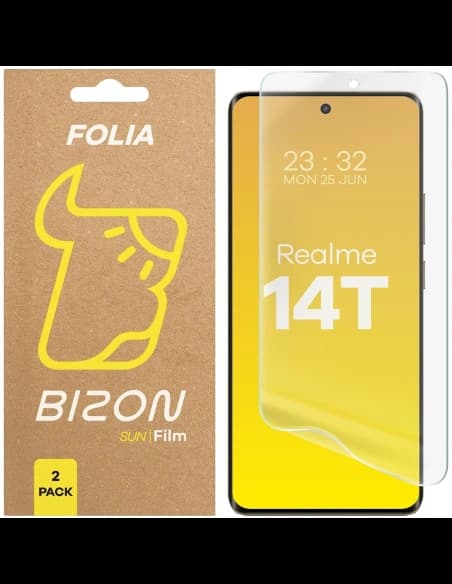 Bizon Üvegfólia Nap Realme 14T 5G [2 CSOMAG]