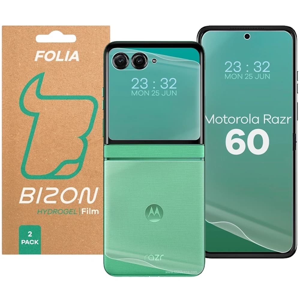 Set de hidrogel Bizon Glass pentru Motorola Razr 60 - 1