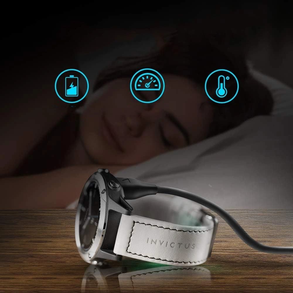 Tech-protect Mc04 Ultraboost Charging Usb Cable 100cm Garmin Watch Black - 4