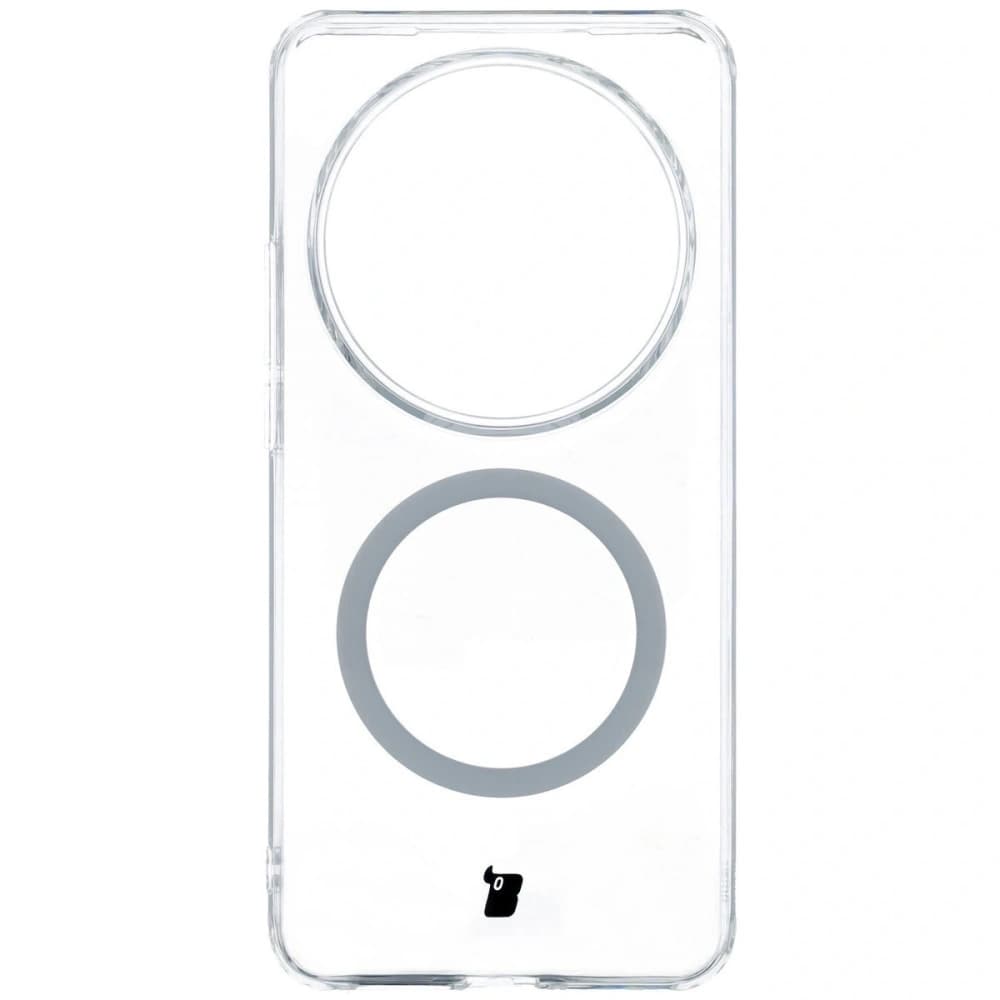 Carcasa Bizon CrystalO Magnetic pentru Xiaomi 15 Ultra, transparentă - 2