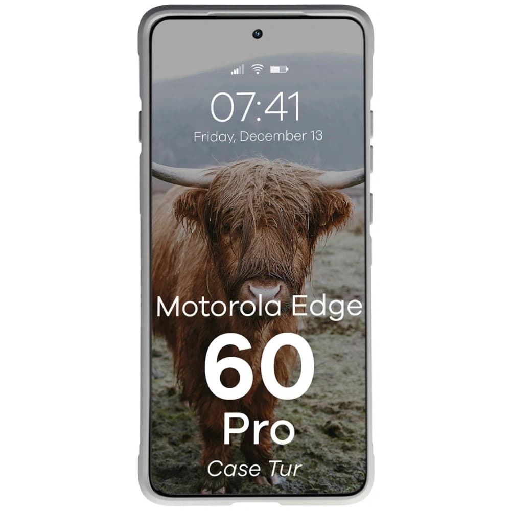 Bizon Case Tur Motorola Edge 60 Pro hellgrau - 5