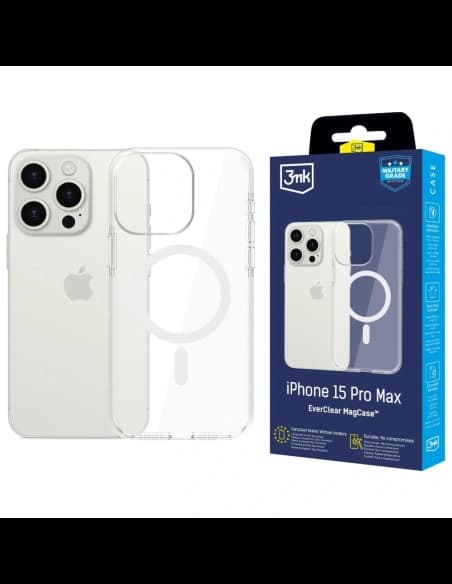 3MK EverClear MagCase Apple iPhone 15 Pro Max