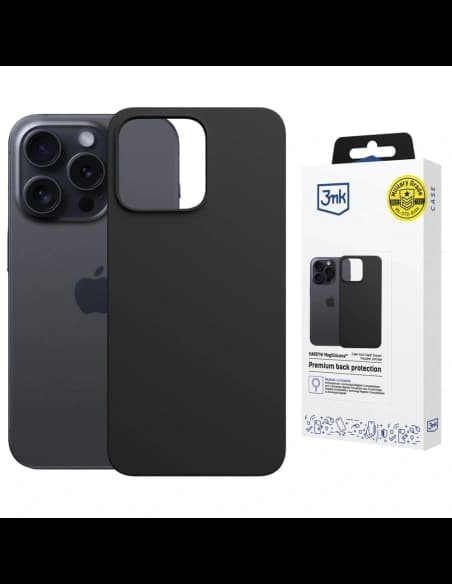 3MK Hardy MagSilicone Apple iPhone 13 Pro Max schwarz