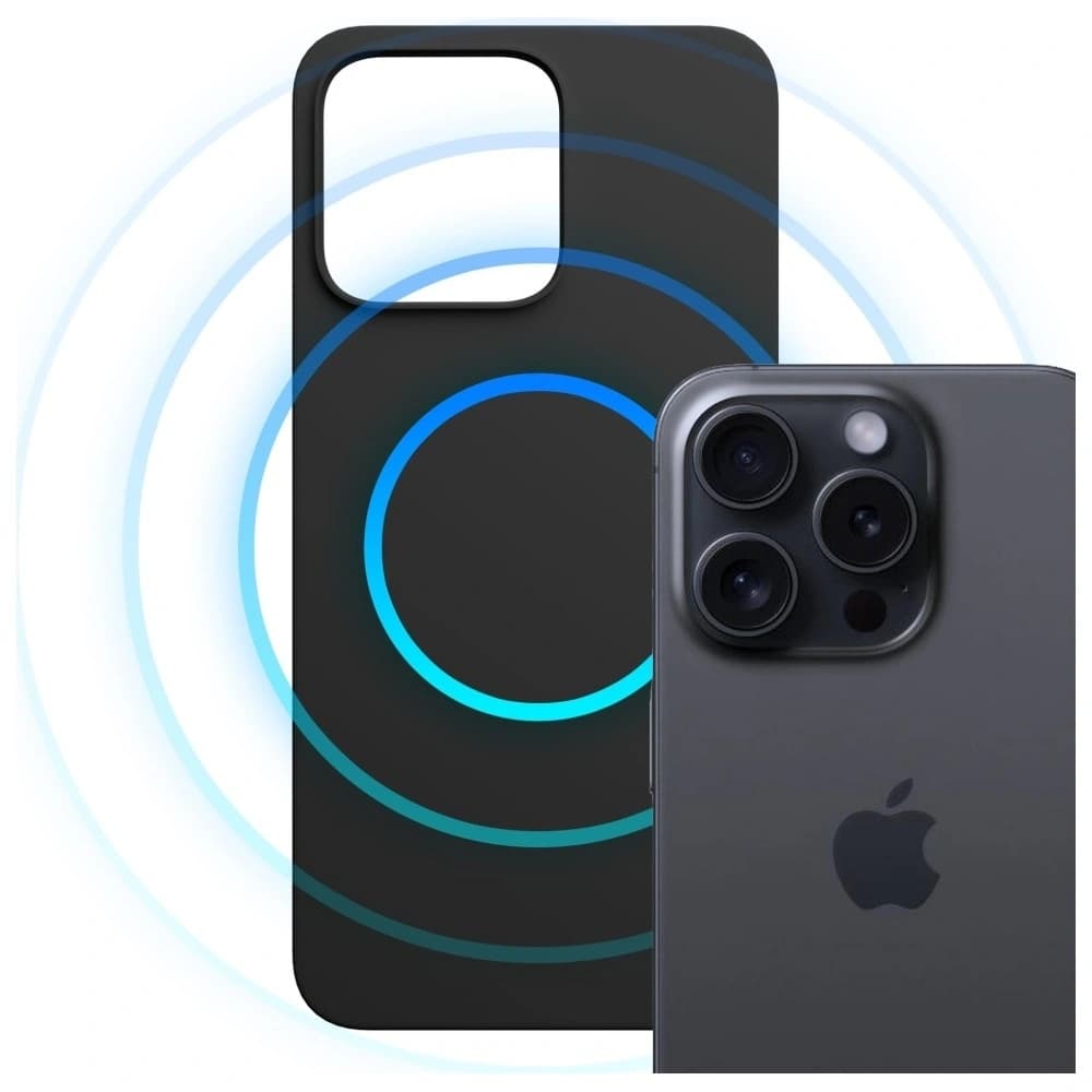 3MK Hardy MagSilicone Apple iPhone 13 Pro Max negru - 3