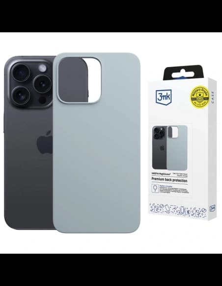 3MK Hardy MagSilicone Apple iPhone 13 Pro Max blau