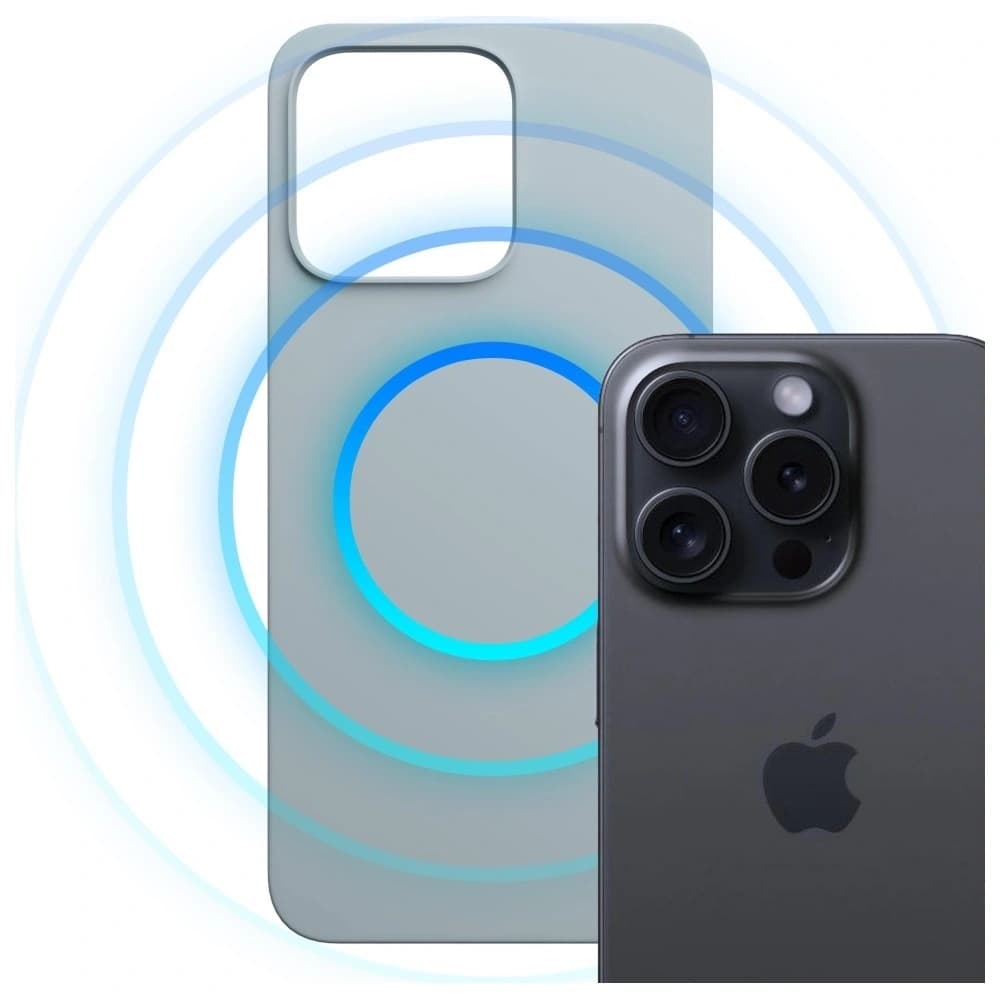 3MK Hardy MagSilicone Apple iPhone 13 Pro Max albastru - 3