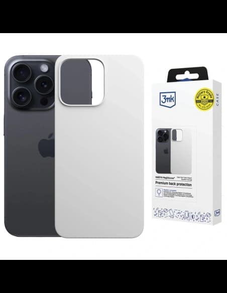 3MK Hardy MagSilicone Apple iPhone 13 Pro Max Silber