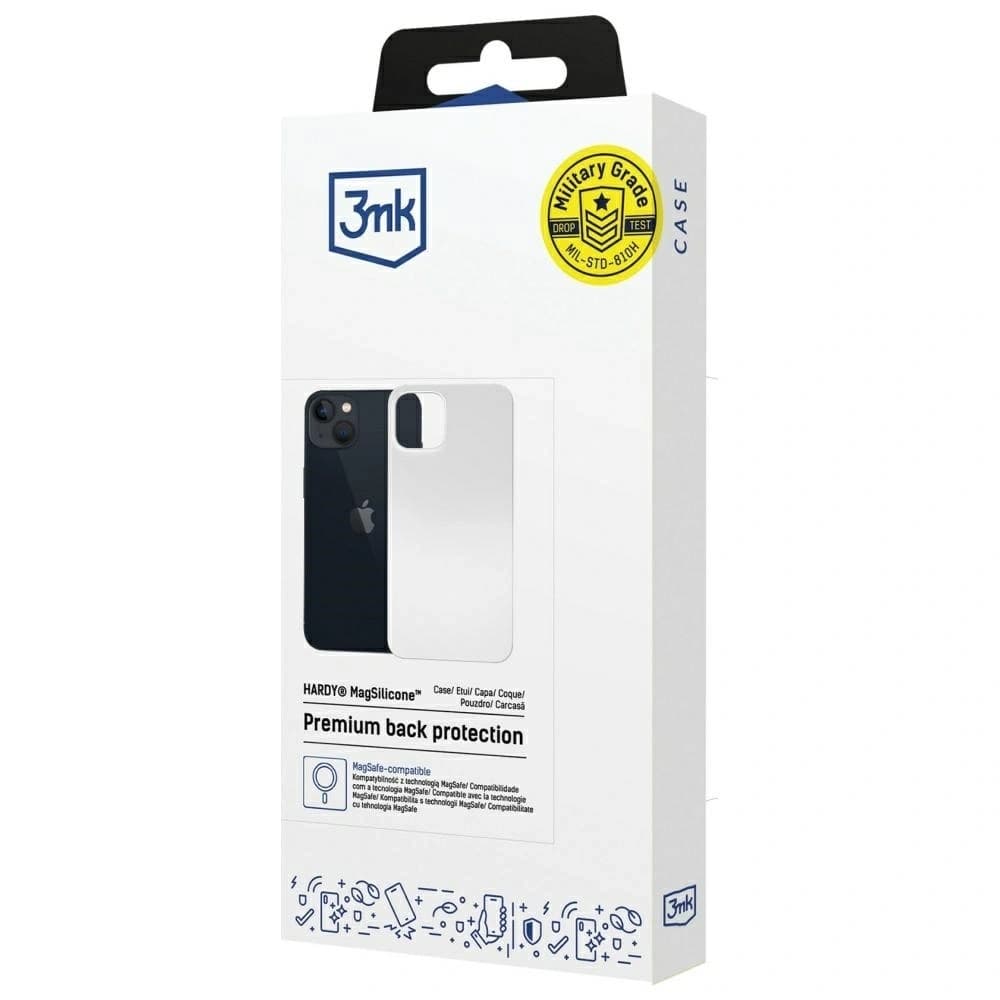 3MK Hardy MagSilicone Apple iPhone 14 Plus alb - 9