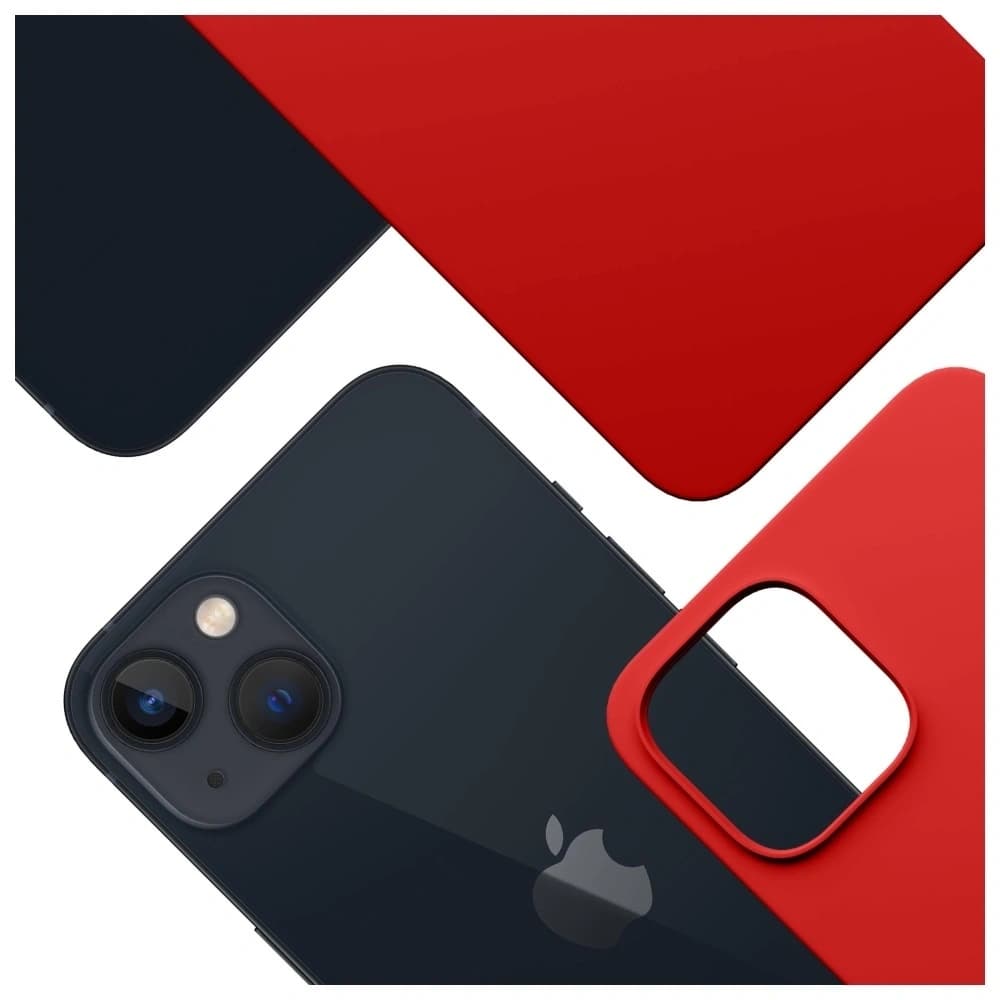 3MK Hardy MagSilicone Apple iPhone 14 Plus roșu - 8