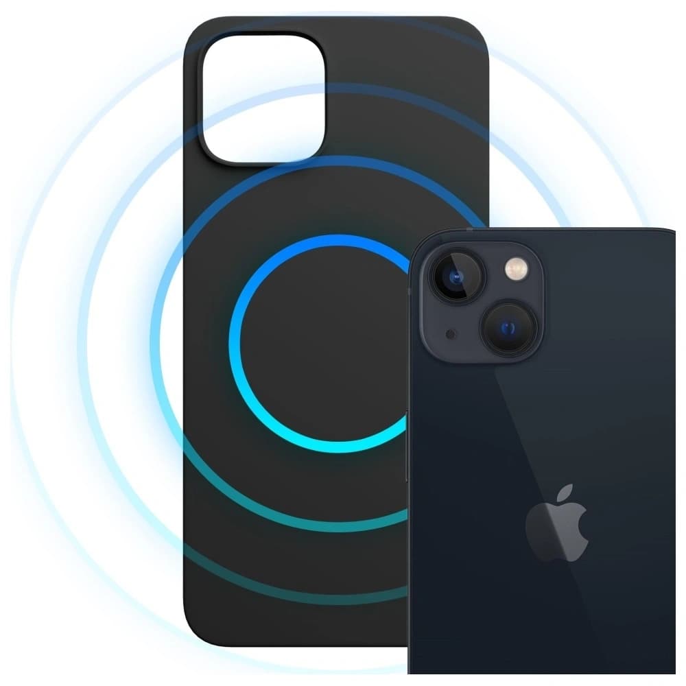 3MK Hardy MagSilicone Apple iPhone 14 Plus Graphit - 3