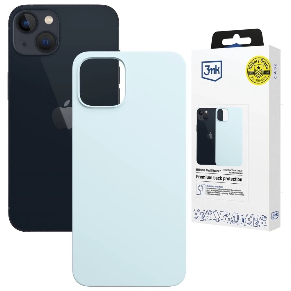 3MK Hardy MagSilicone Apple iPhone 14 Plus blau - 1