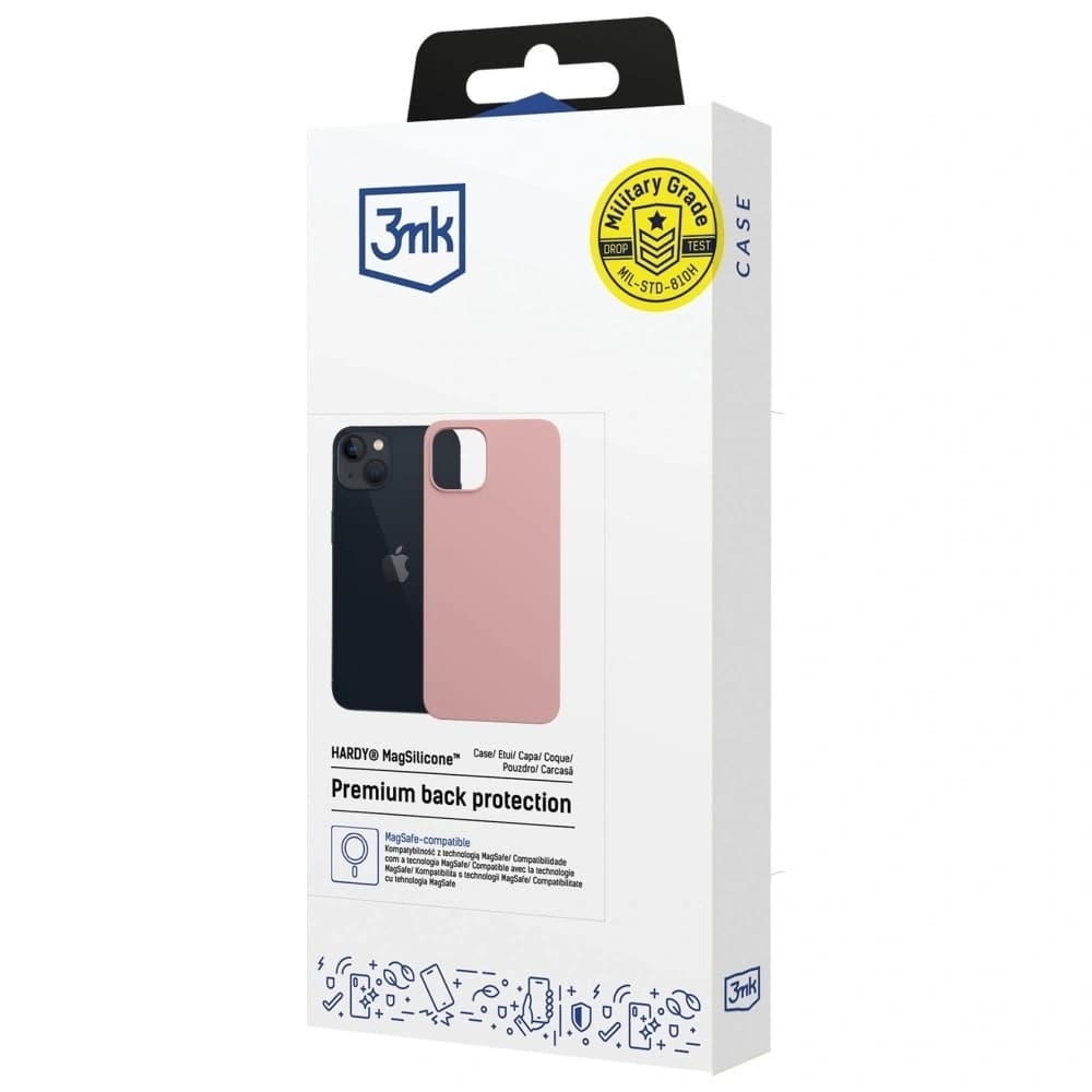3MK Hardy MagSilicone Apple iPhone 15 Plus pink - 8