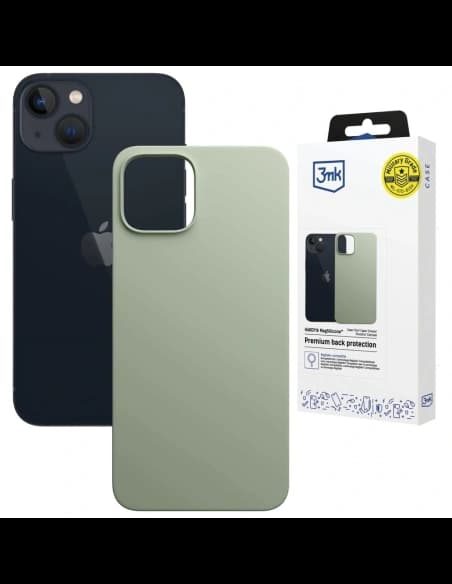 3MK Hardy MagSilicone Apple iPhone 15 Plus verde