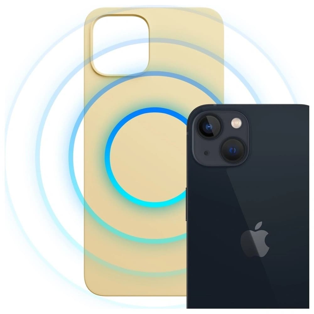 3MK Hardy MagSilicone Apple iPhone 15 Plus galben - 3