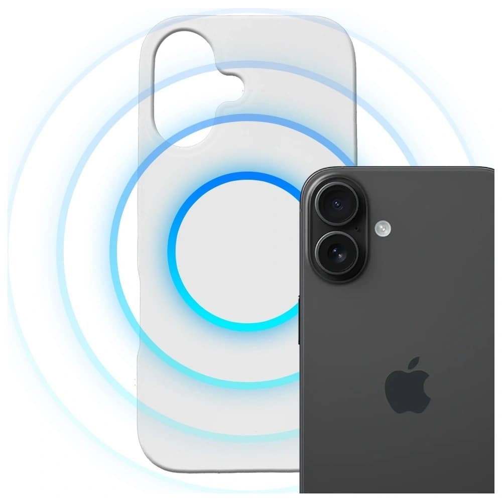 3MK Hardy MagSilicone Apple iPhone 16 weiß - 3