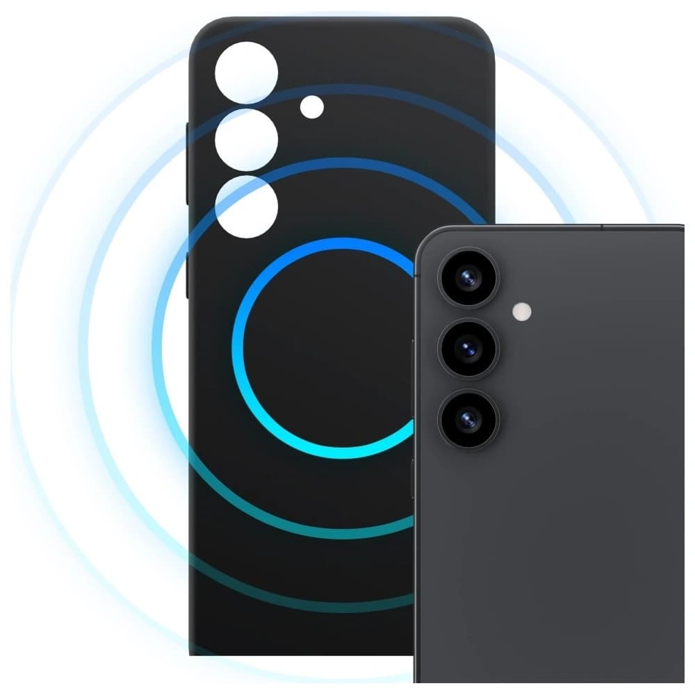 3MK Hardy MagSilicone Samsung Galaxy S24 negru - 3