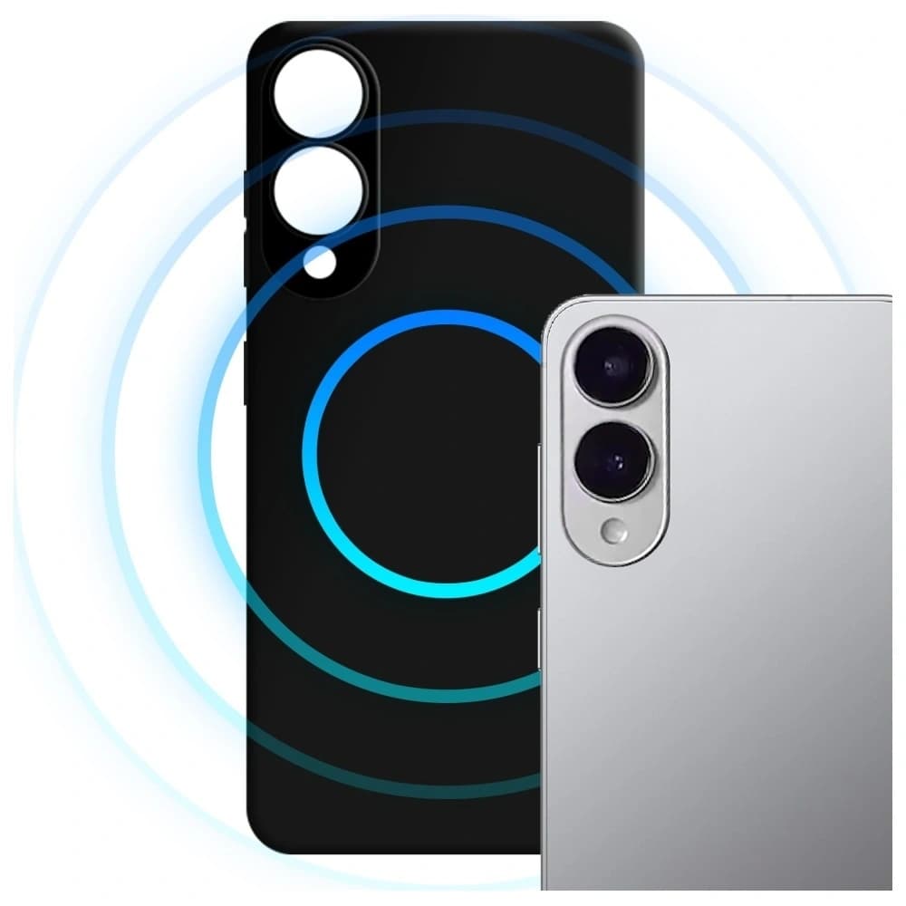 3MK Hardy MagSilicone Samsung Galaxy S25 Edge fekete - 3