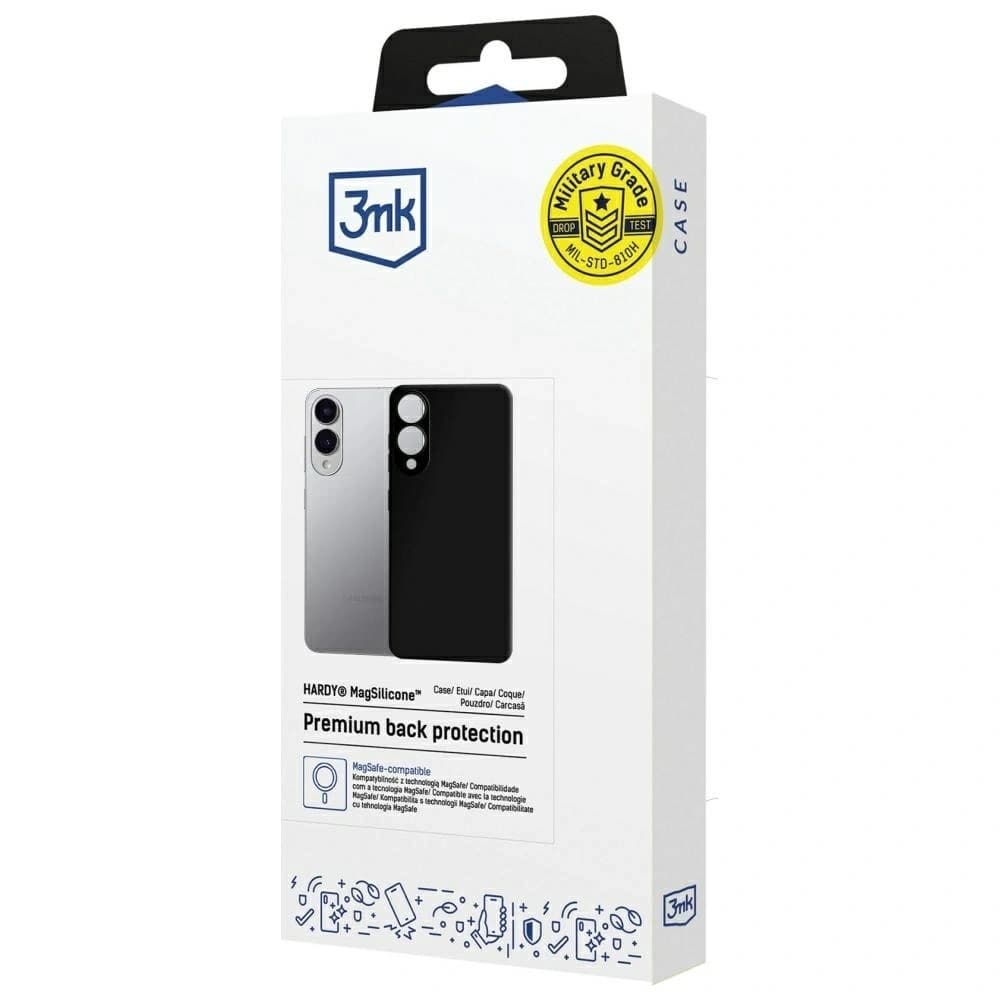 3MK Hardy MagSilicone Samsung Galaxy S25 Edge fekete - 9